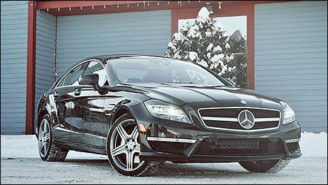 Mercedes-Benz CLS 63 AMG 2014 vue 3/4 avant