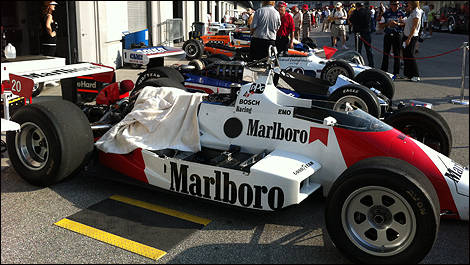 Emerson Fittipaldi's Penske Chevrolet 