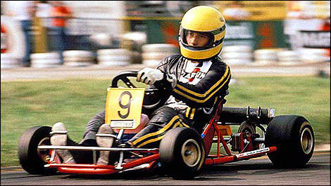 Ayrton Senna karting