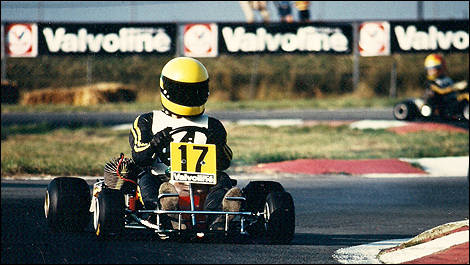 Ayrton Senna karting