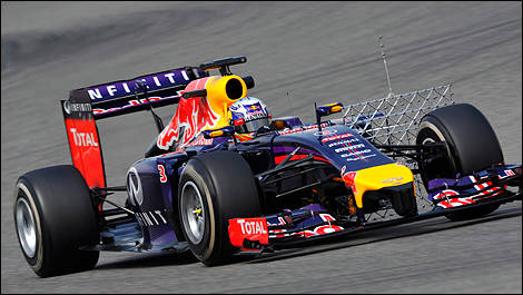 2014 F1 winter testing Bahrain Daniel Ricciardo, Red Bull Racing