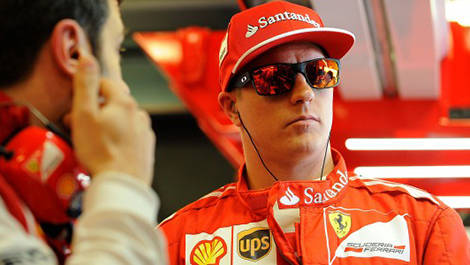 F1 Ferrari Kimi Raikkonen