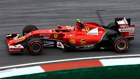 F1 Ferrari F14 T Kimi Raikkonen