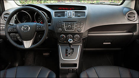 2014 Mazda5 cabin
