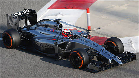 F1 McLaren MP4-29 Mercedes Bahrain Kevin Magnussen