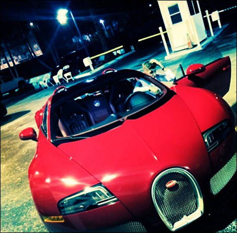 Une Bugatti Veyron en cadeau pour Justin Bieber
