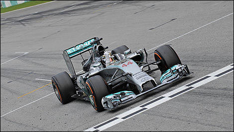 F1 Mercedes W05 Lewis Hamilton