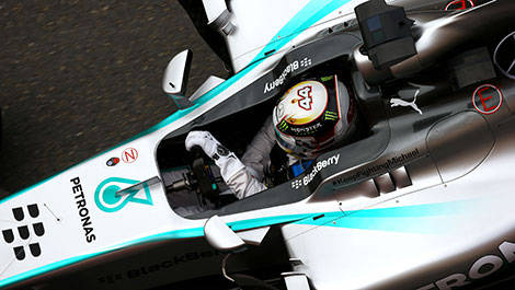 F1 Mercedes AMG Lewis Hamilton