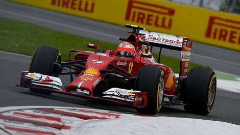 Kimi Raikkonen, Ferrari F 14T, Montreal Circuit Gilles-Villeneuve