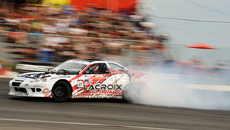 Qualifications du Formula Drift canadien à St-Eustache