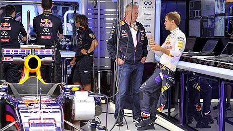 F1 Sebastian Vettel Red Bull Racing Dr Helmut Marko