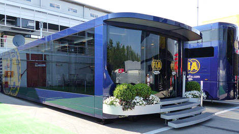 F1 motorhome FIA