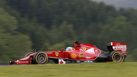 F1 Ferrari F14 T Austria Fernando Alonso