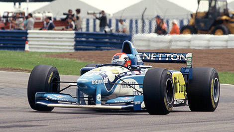 F1 Johnny Herbert Benetton Renault 1995