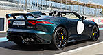 Jaguar Type F Project 7: débuts remarqués sur piste au Mans