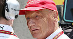 F1: Niki Lauda affirme que le retrait du 'Fric' ''ne changera pas grand chose''