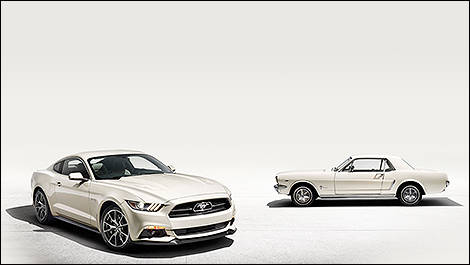 Ford du Canada célèbre les 50 ans de la Mustang à Oakville