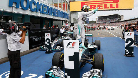 Nico Rosberg German GP Hockenheim F1