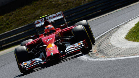Kimi Raikkonen, Ferrari F14-T Hungaroring