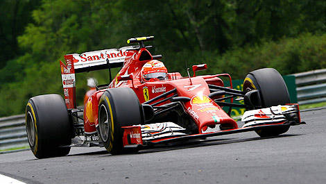 F1 Ferrari F14 T Kimi Raikkonen