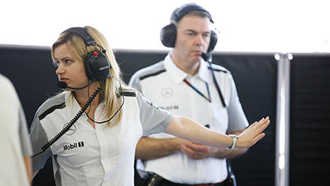 Bernadette Collins  McLaren F1