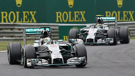 F1 Lewis Hamilton Mercedes Nico Rosberg Hungary