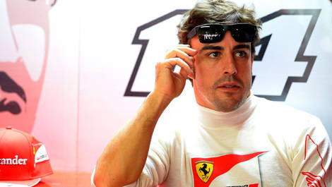 Fernando Alonso Ferrari F1