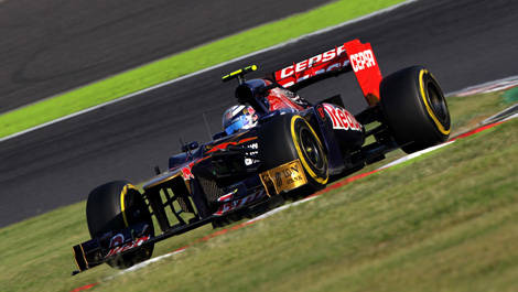 Jean-Eric Vergne F1 Scuderia Toro Rosso