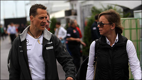 F1 Michael Schumacher Sabine Kehm