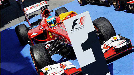 F1 Ferrari Spain 2013