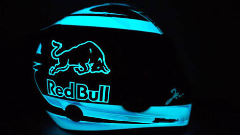 F1 Jean-Eric Vergne helmet Singapore Toro Rosso