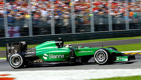 F1 Kamui Kobayashi Caterham Monza