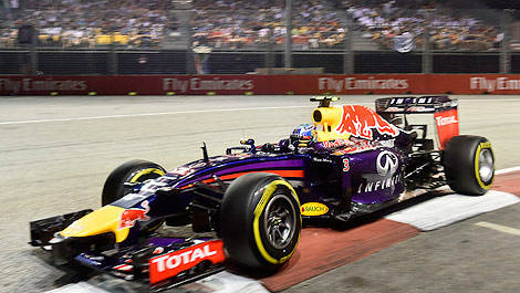 F1 Red Bull Racing Singapore Daniel Ricciardo