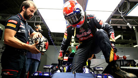 F1 Max Verstappen Toro Rosso