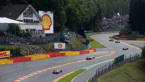 F1 Grand Prix Belgium 2014