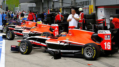 GP3 Marussia Manor cars Red Bull Ring Austria