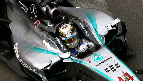 F1 Mercedes W05 Lewis Hamilton