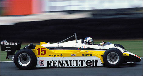 F1 Alain Prost Renault 1981