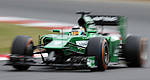 F1: Kobayashi et Merhi restent dans le flou avec Caterham