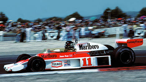 F1 McLaren M23 James Hunt