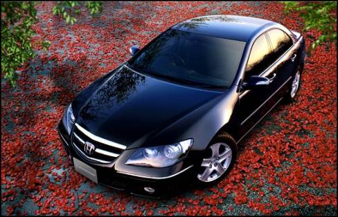 Japanese-market Honda Legend (same as North American Acura RL) (Photo: Honda)