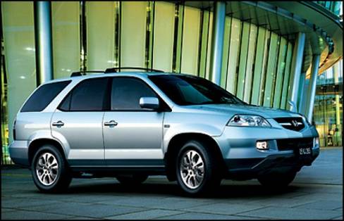 Japanese-market Honda MDX (North American Acura MDX) (Photo: Honda)