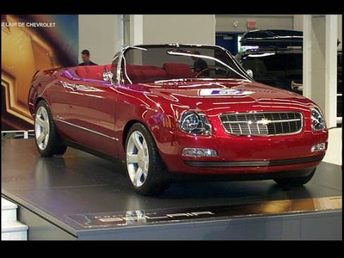 Le Bel Air est un concept évoquant le passé de la marque. Du même, il s'agit d'un véhicule idéal pour concurrencé la Thunderbird de Ford.