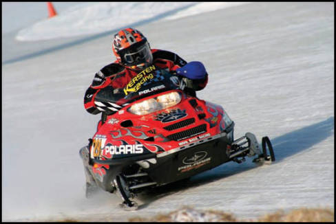 Philip Moulton, de Baldwinville, au Massachusetts, sur Polaris, n'a pas réussi à se classer sur le podium de la finale. (Photo: Dany Flageole)