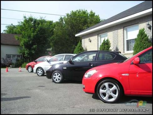 Hyundai Accent 2007 (Photo: Michel Deslauriers, Auto123.com)