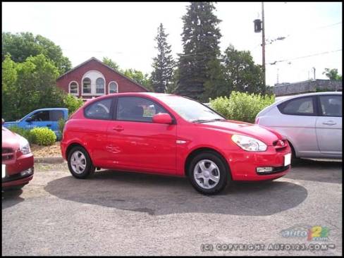 Hyundai Accent 2007 (Photo: Michel Deslauriers, Auto123.com)