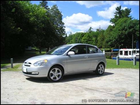 Hyundai Accent 2007 (Photo: Michel Deslauriers, Auto123.com)