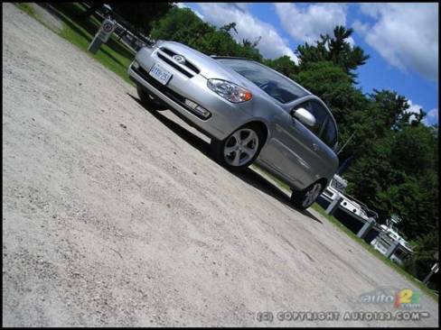 Hyundai Accent 2007 (Photo: Michel Deslauriers, Auto123.com)