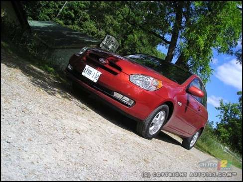 Hyundai Accent 2007 (Photo: Michel Deslauriers, Auto123.com)