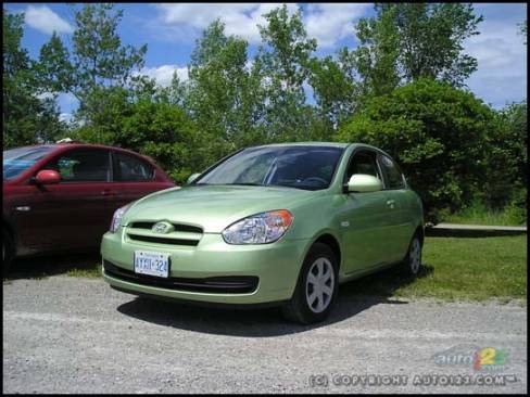 Hyundai Accent 2007 (Photo: Michel Deslauriers, Auto123.com)